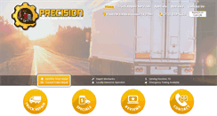 Desktop Screenshot of precisiontruckandtrailer.com